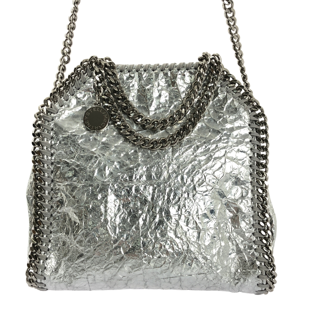 STELLA McCARTNEY / ステラマッカートニー ファラベラ クラックメタリック タイニー ショルダーバッグ
