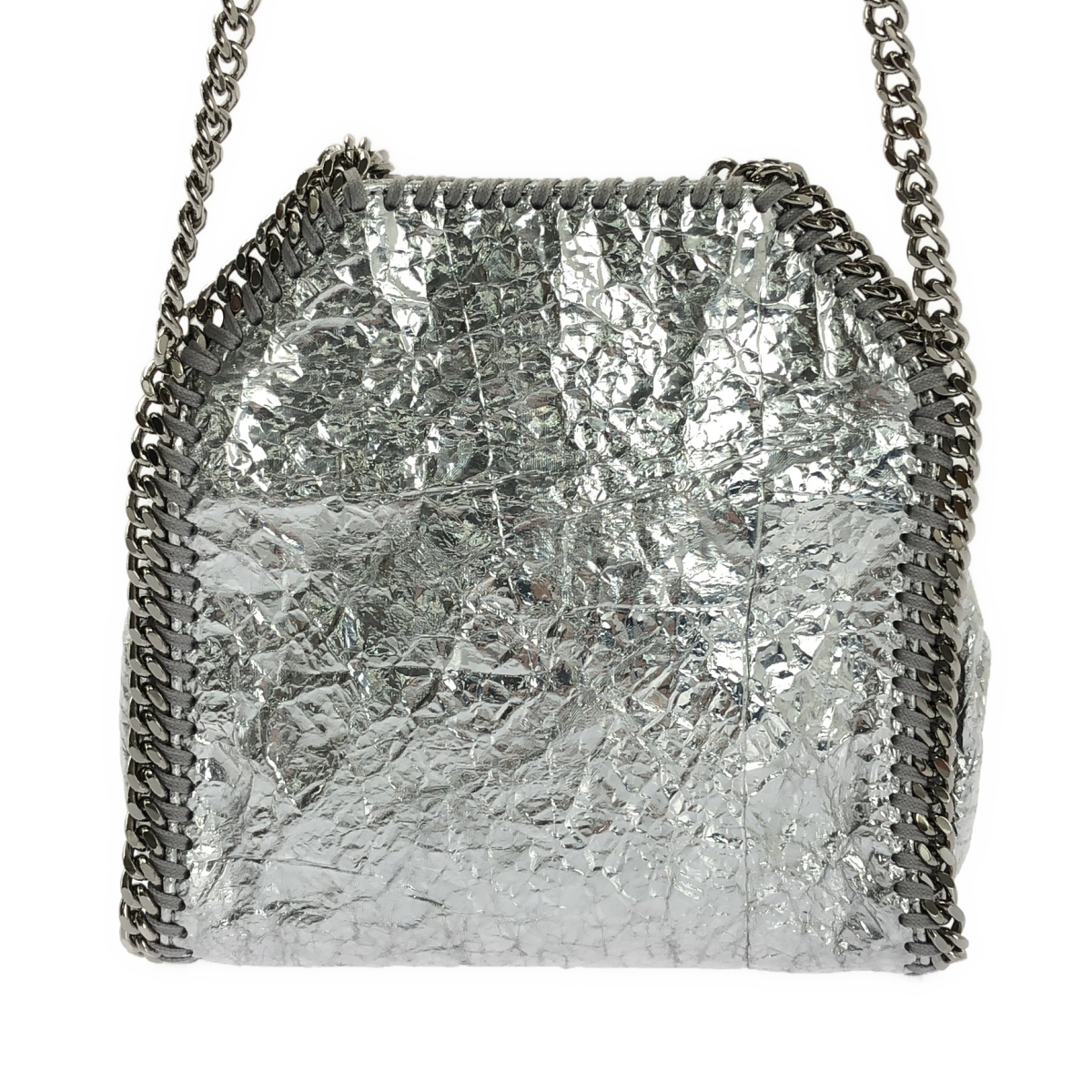STELLA McCARTNEY / ステラマッカートニー ファラベラ クラックメタリック タイニー ショルダーバッグ