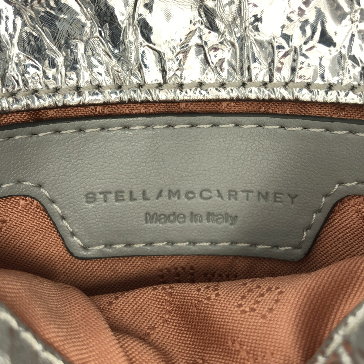 STELLA McCARTNEY / ステラマッカートニー ファラベラ クラックメタリック タイニー ショルダーバッグ