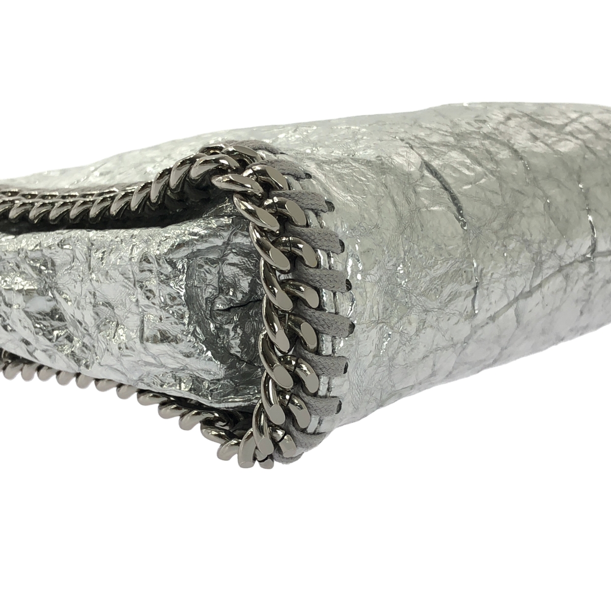 STELLA McCARTNEY / ステラマッカートニー ファラベラ クラックメタリック タイニー ショルダーバッグ