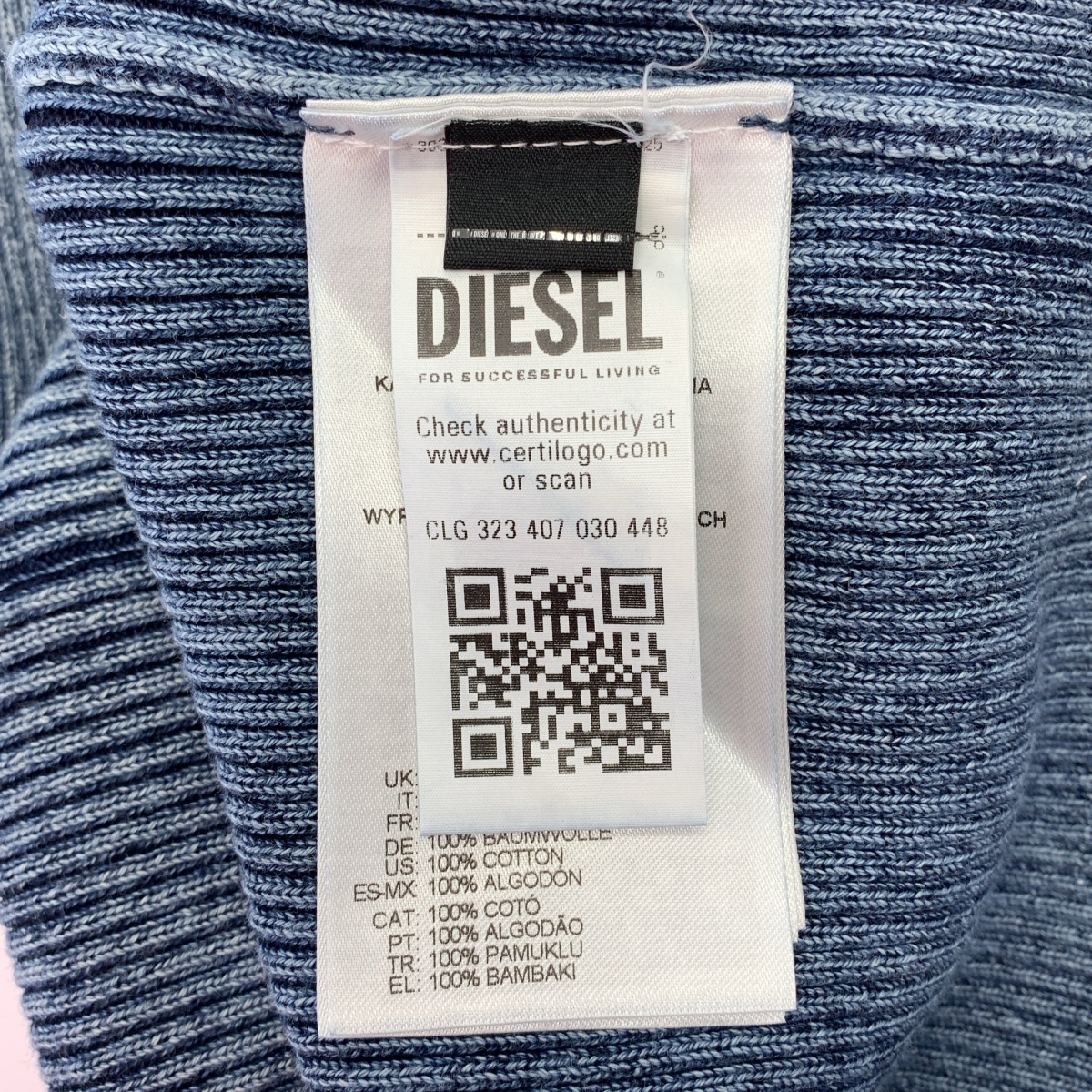 その他 ロゴ リブ タンクトップ カットソー