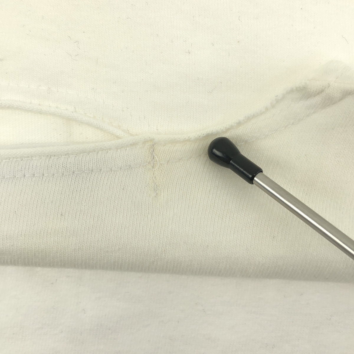 COMME des GARCONS COMME des GARCONS / コムコム ニットレースデザイン カットオフ Tシャツ