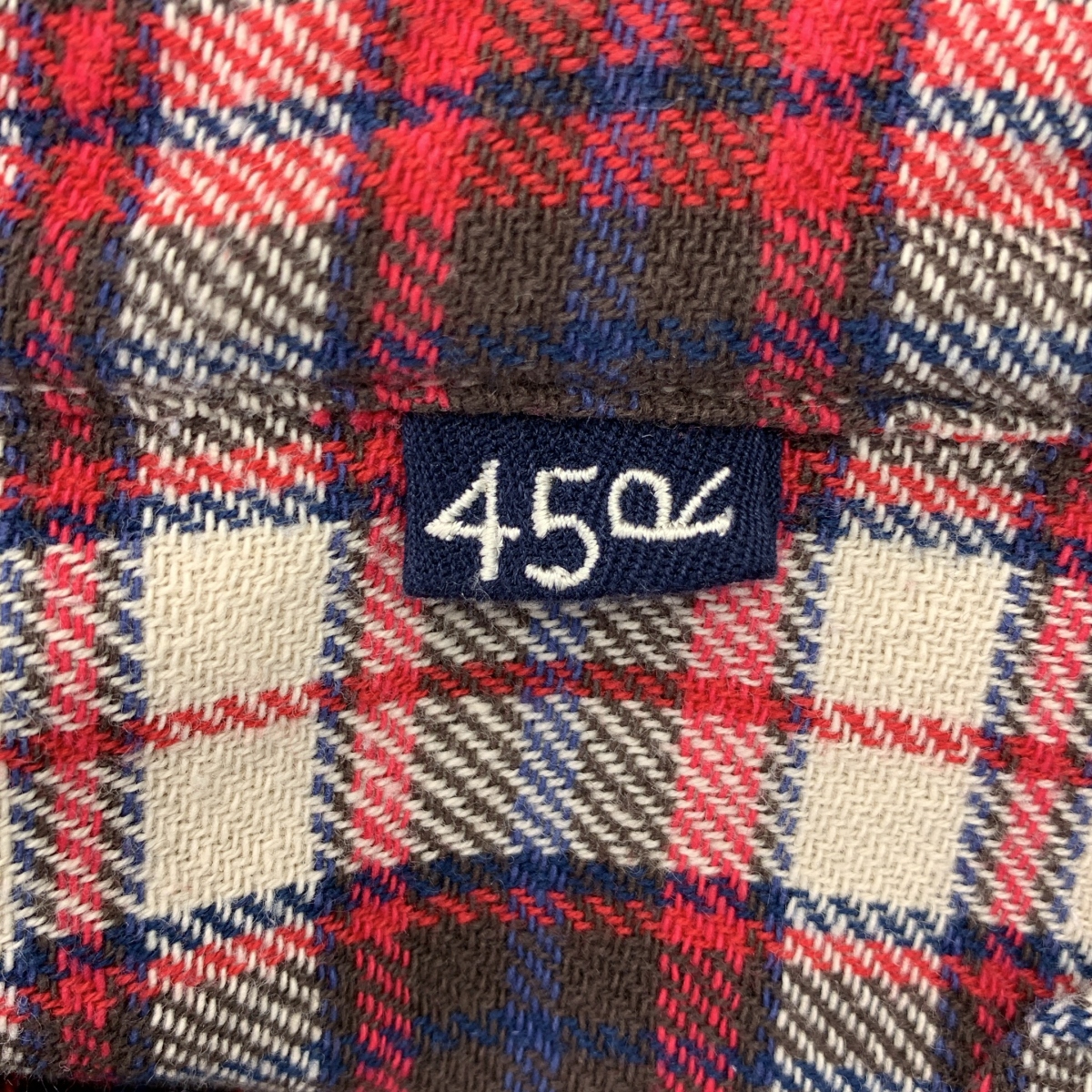 45r / フォーティファイブアール インドネルのタックフリルブラウス