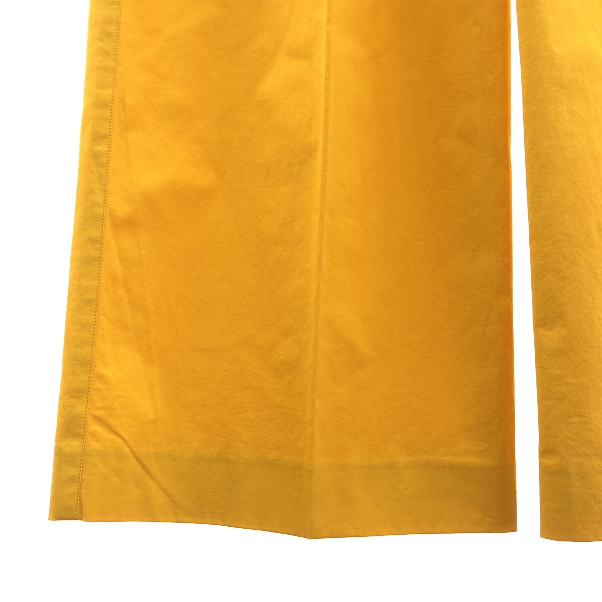 その他 コットン タック ワイドパンツ