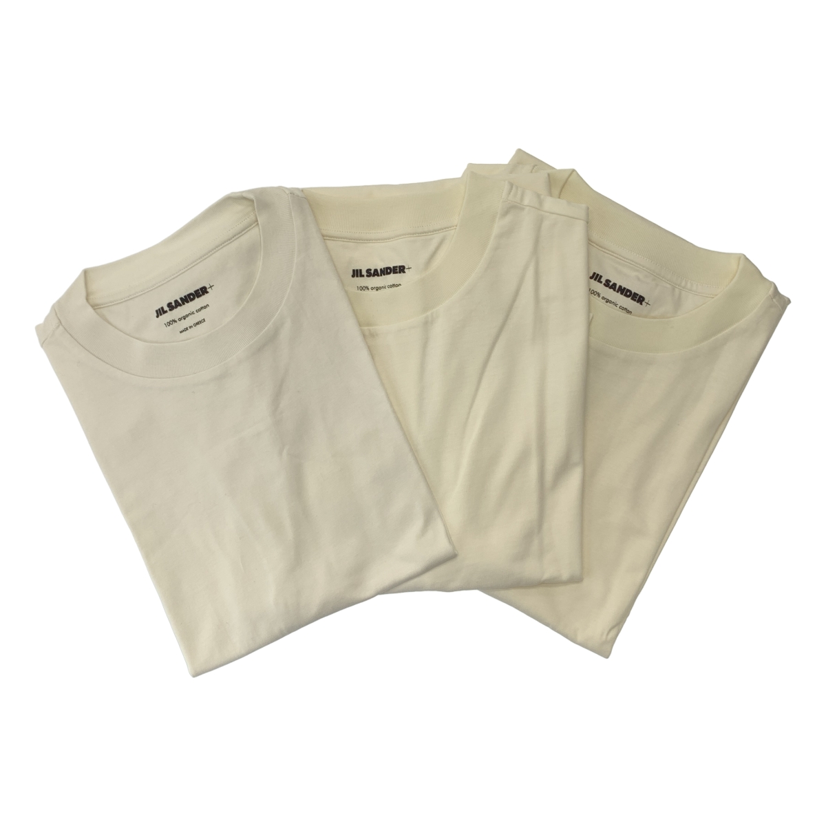 JIL SANDER / ジルサンダー 3パック ロゴパッチ Tシャツ