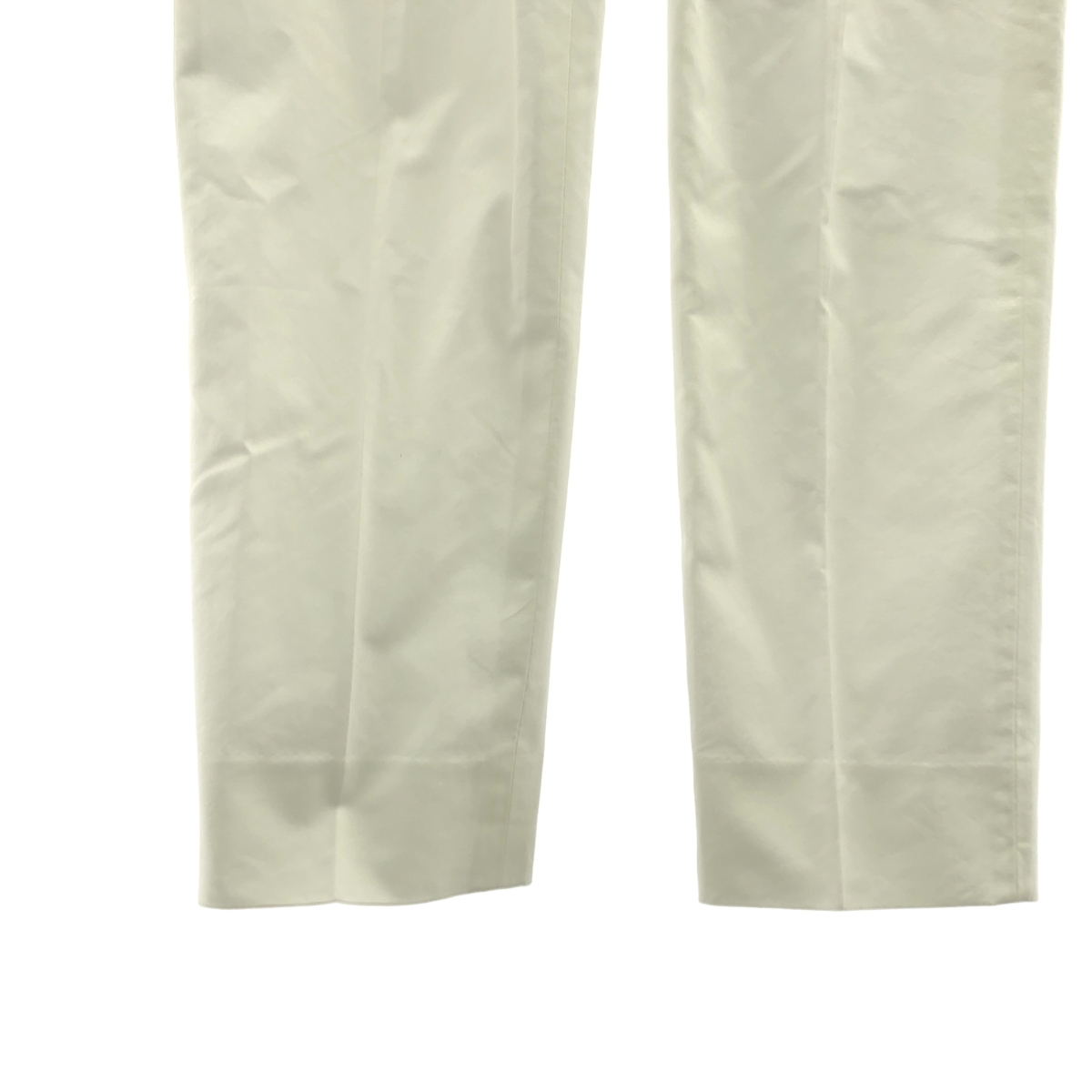 BERNARD ZINS / ベルナールザンス コットン 2タック スラックス パンツ