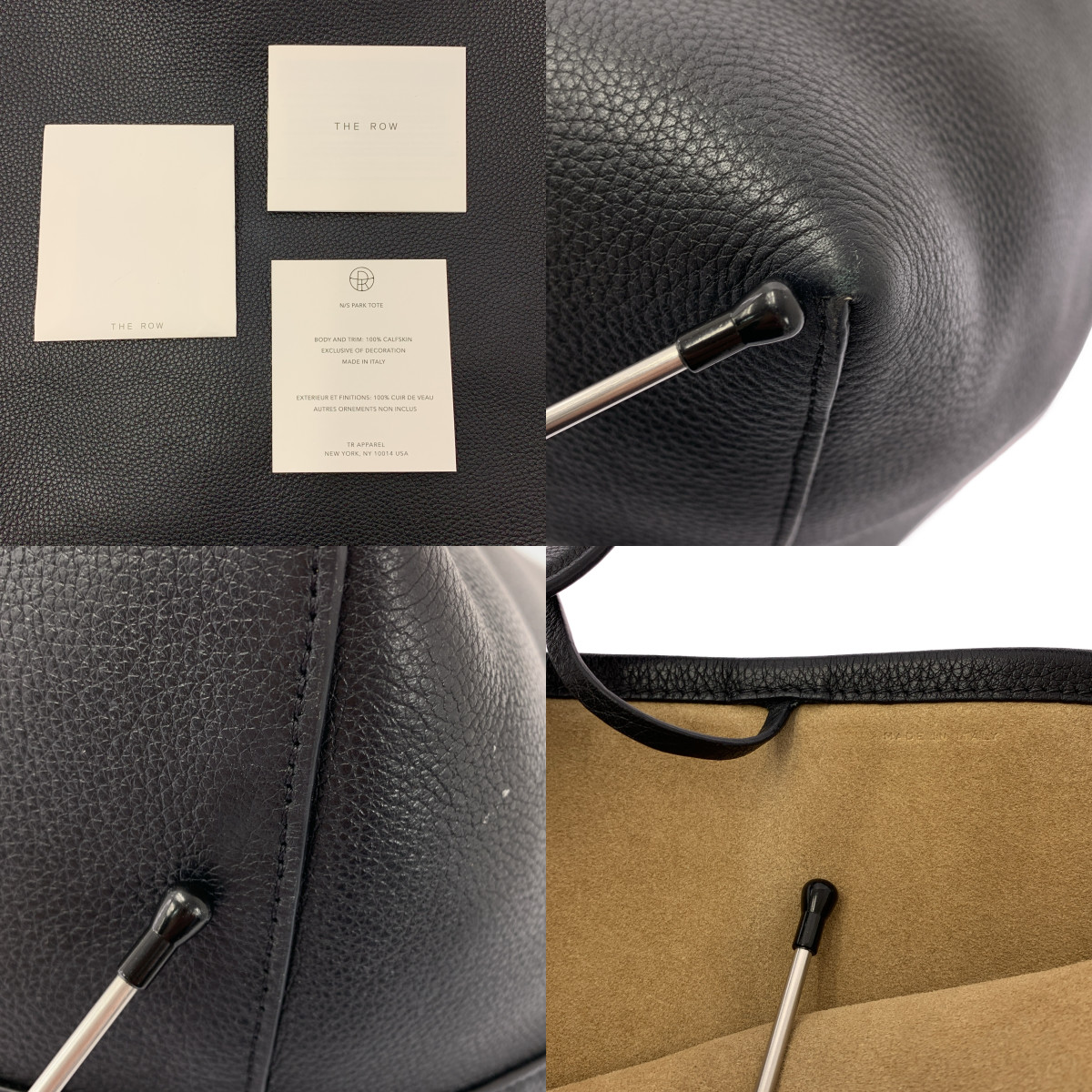 THE ROW / ザロウ W1273 L129 Large N/S Park Tote ラージ パーク トート バッグ