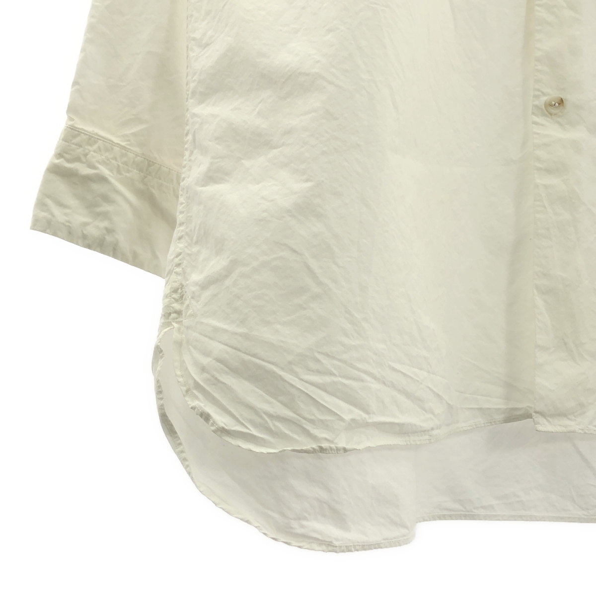 CASEY CASEY / ケーシーケーシー BIG RACCOURCIE SHIRT コットン ビッグ ラクルスィーシャツ