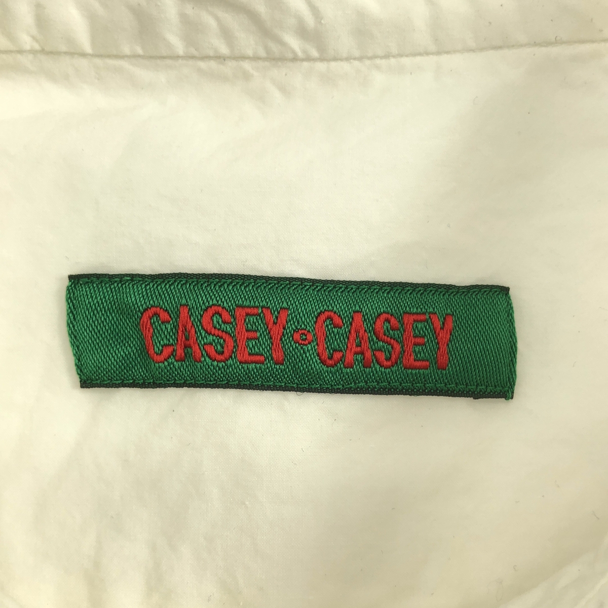 CASEY CASEY / ケーシーケーシー BIG RACCOURCIE SHIRT コットン ビッグ ラクルスィーシャツ