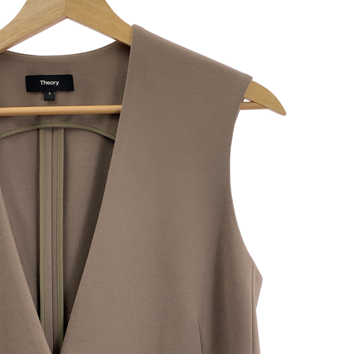 theory / セオリー Vis Ponte Collarless / VT カラーレスロングベスト