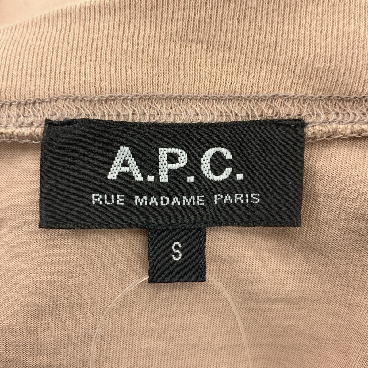 A.P.C. / アーペーセー ロゴ クルーネック Tシャツ カットソー