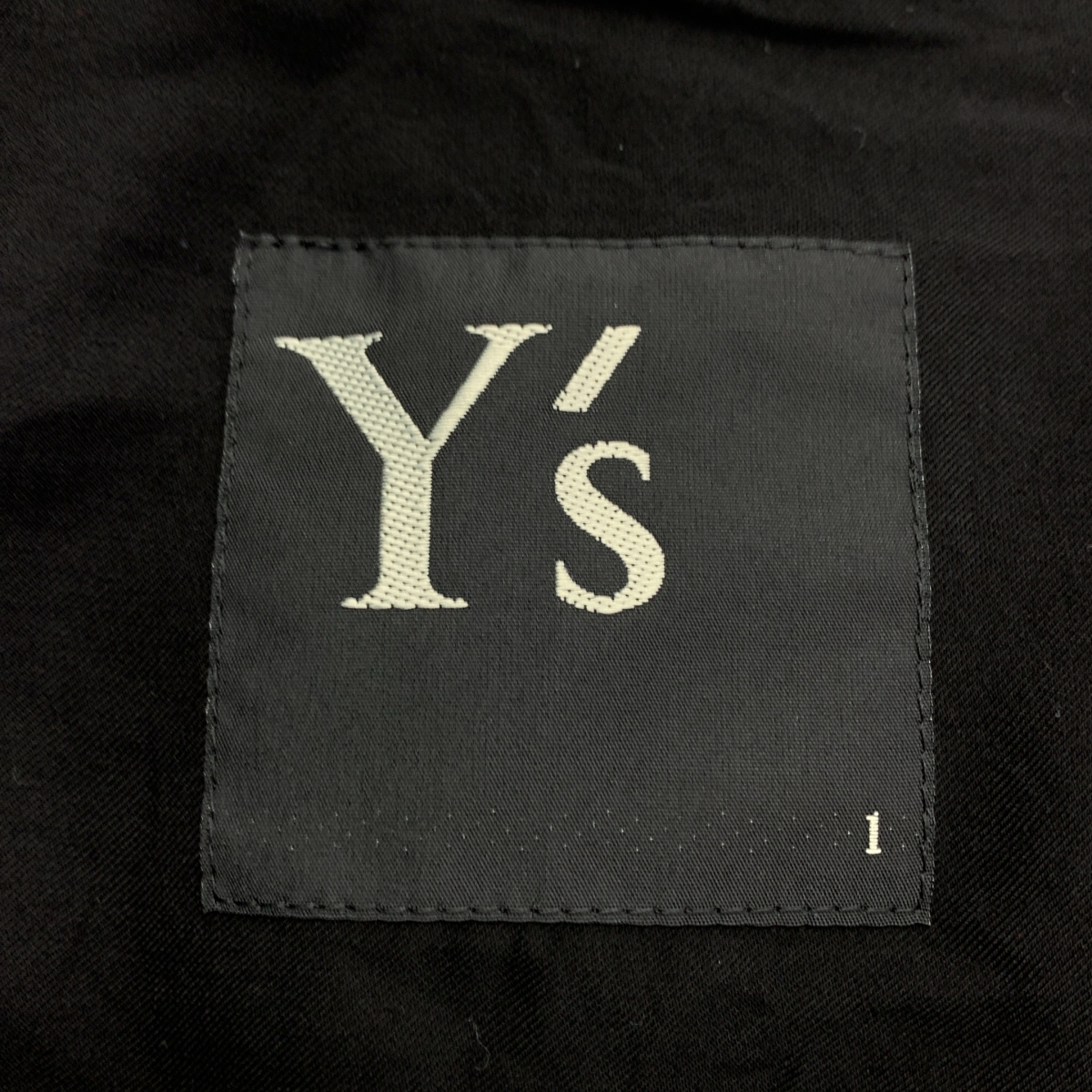 Y's / ワイズヨウジヤマモト エンブロイダリー シングル オーバーコート