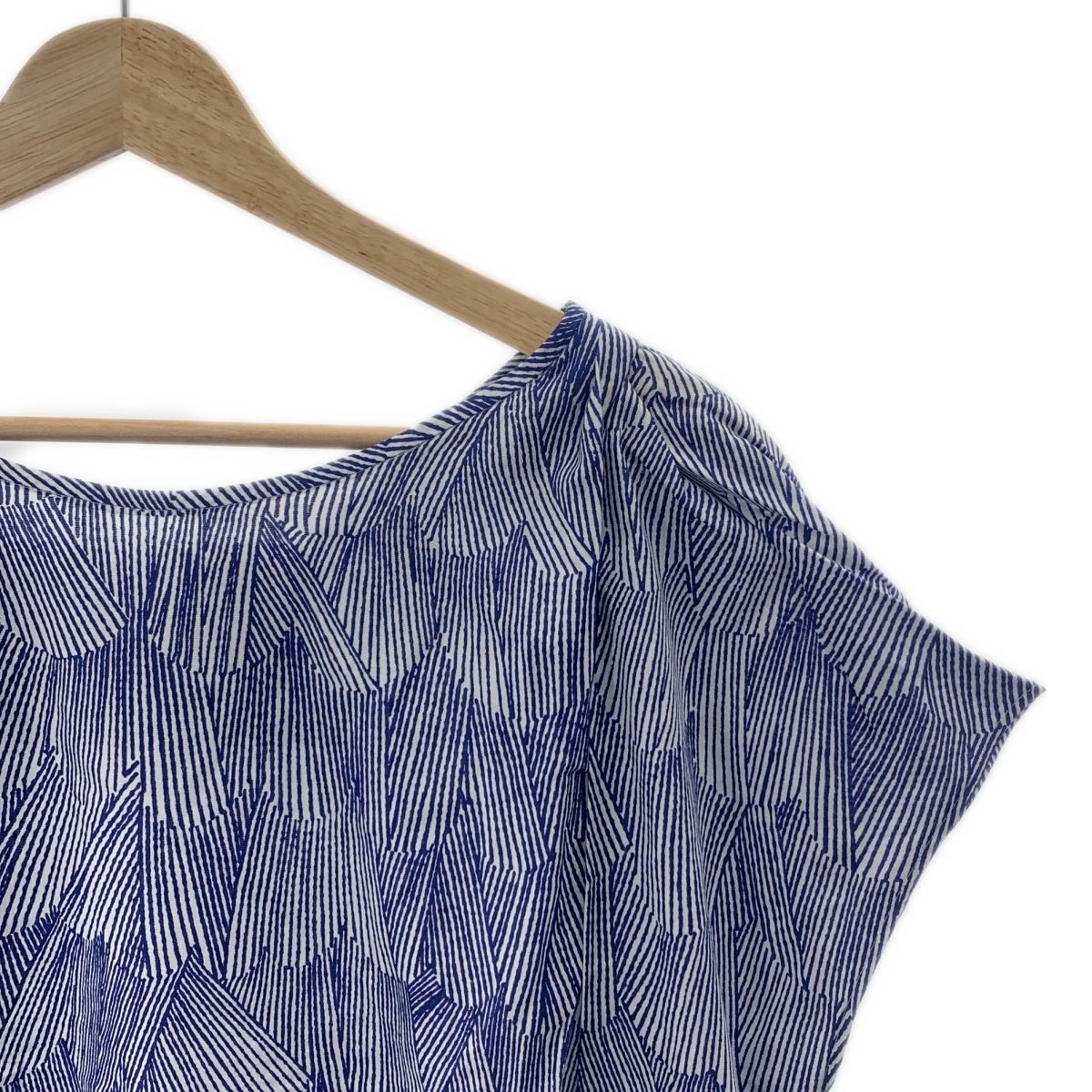 mina perhonen / ミナペルホネン ripple marks コットン 総柄 ブラウス