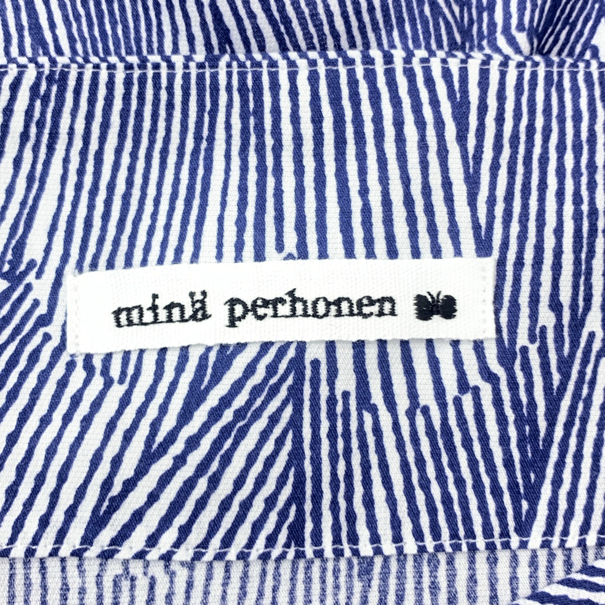 mina perhonen / ミナペルホネン ripple marks コットン 総柄 ブラウス