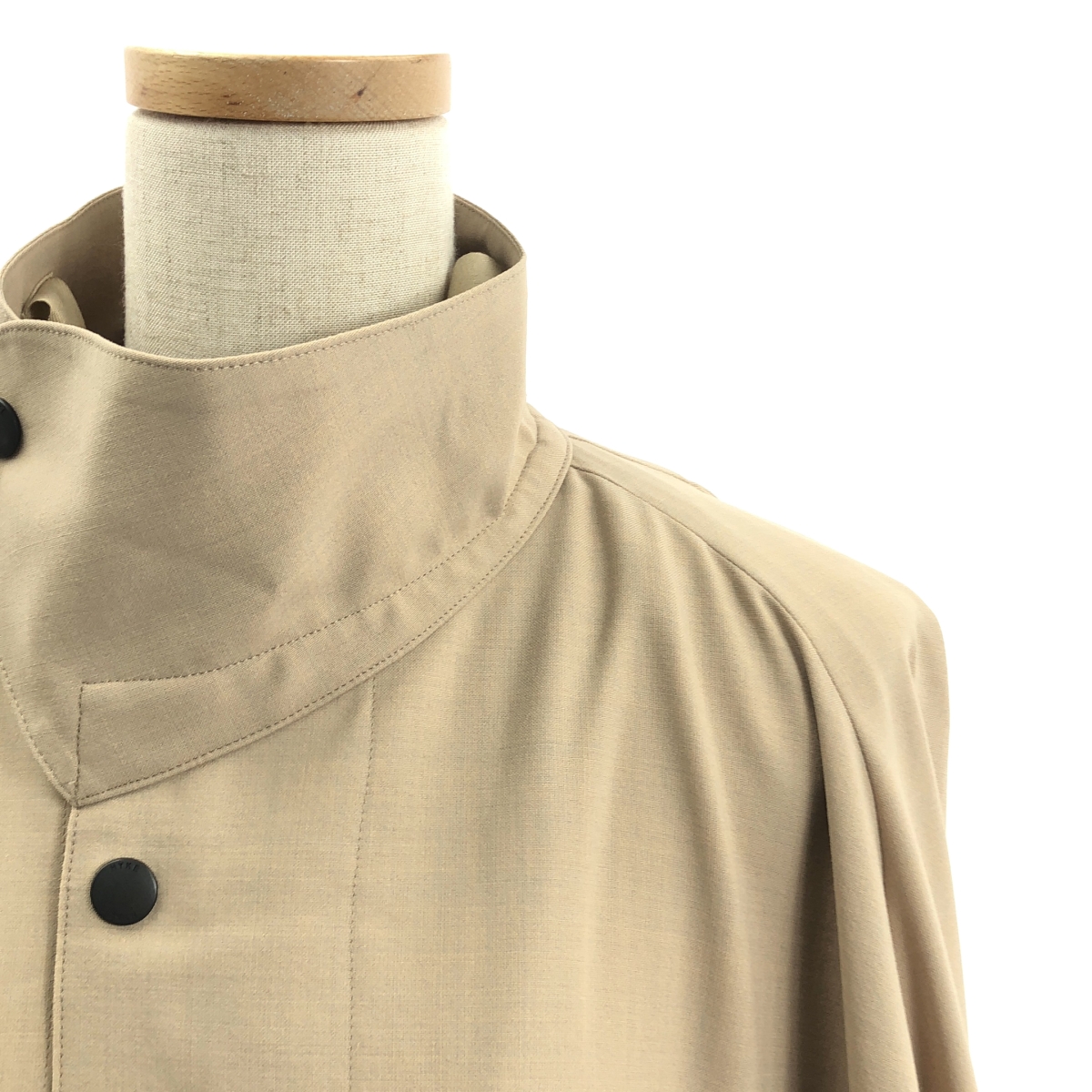 HYKE / ハイク 伊勢丹別注 WOOL MILITARY COAT / ウール ミリタリー オーバー コート / ユニセックス