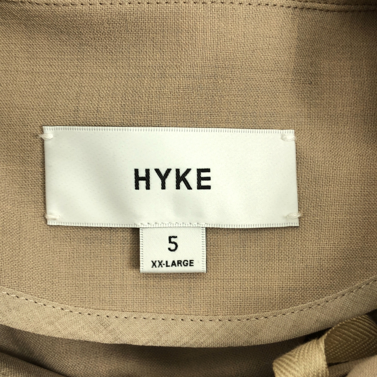 HYKE / ハイク 伊勢丹別注 WOOL MILITARY COAT / ウール ミリタリー オーバー コート / ユニセックス