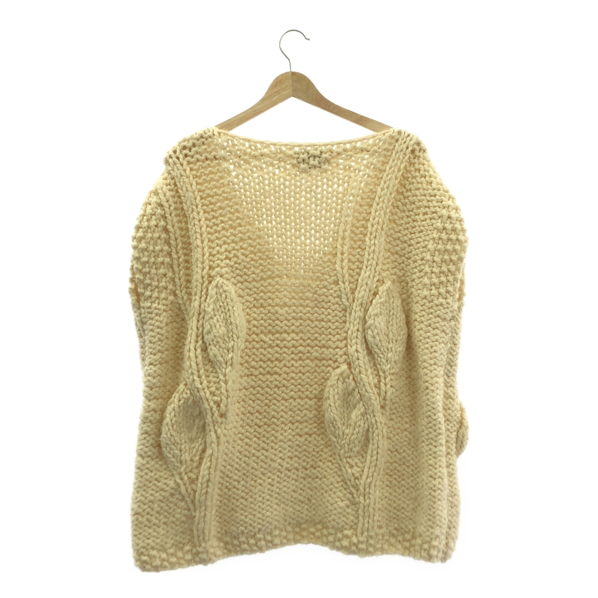 MAYDI / マイディ HANDMADE CHUNKY VEST ハンドメイド ウール ニット ベスト