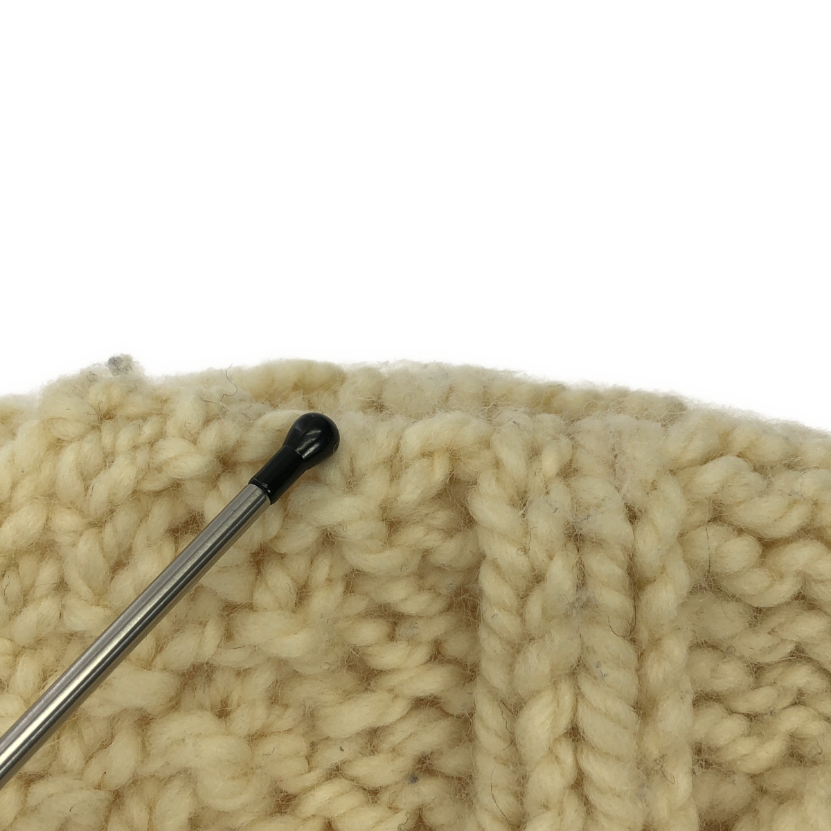 MAYDI / マイディ HANDMADE CHUNKY VEST ハンドメイド ウール ニット ベスト