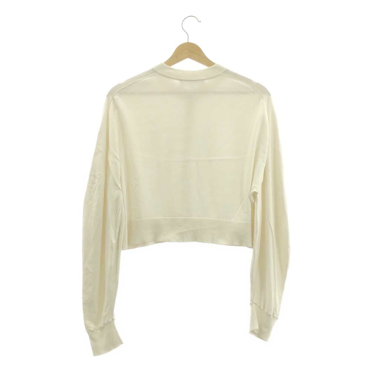 ENFOLD / エンフォルド ROUND CARDIGAN シルク コットン ラウンドカーディガン