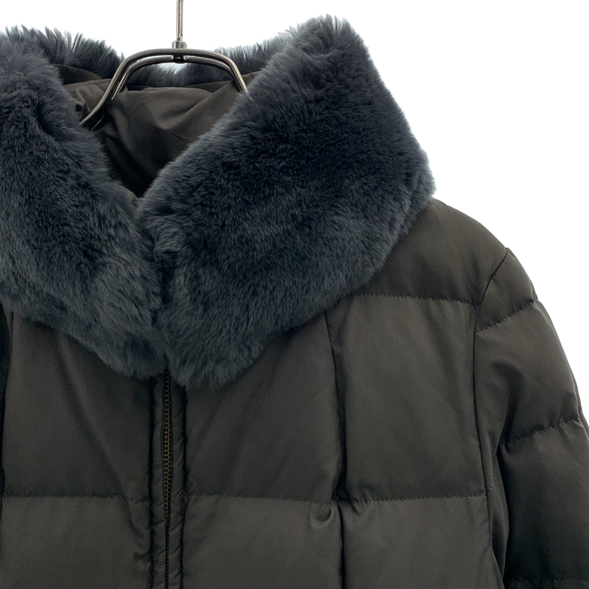 SYBILLA / シビラ ラビットファー ロング ダウンコート