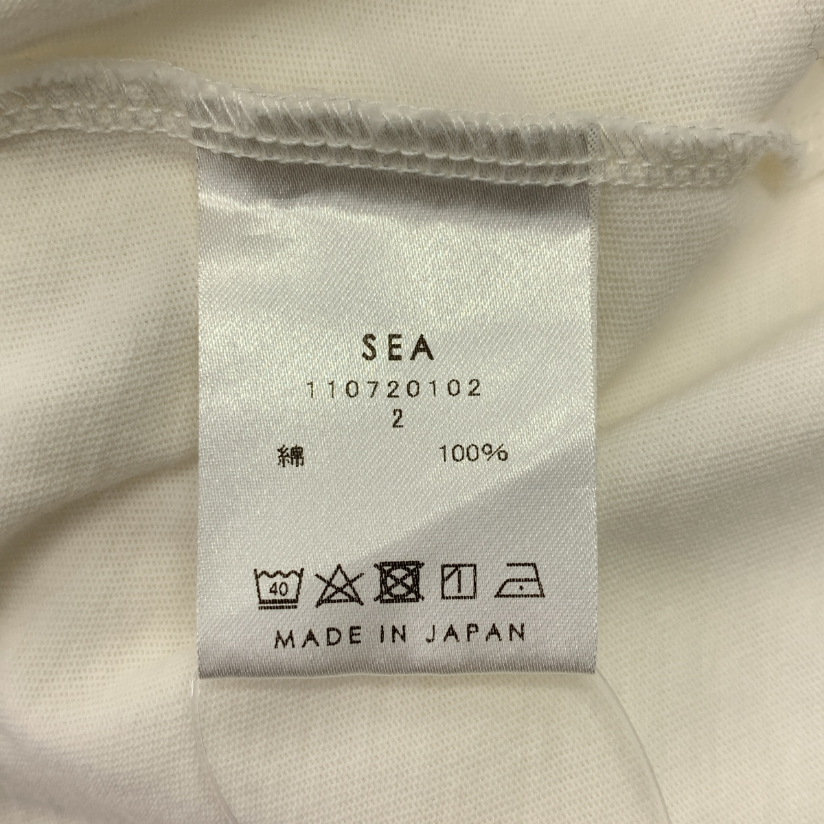 SEA / シー 4XL LONG SLEEVE TEE  クルーネック カットソー