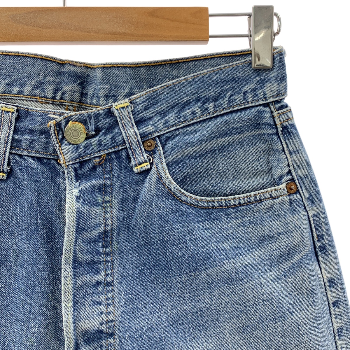 Levi's / リーバイス 501 66前期 ボタン裏6 スレキスタンプ スモールe デニムパンツ