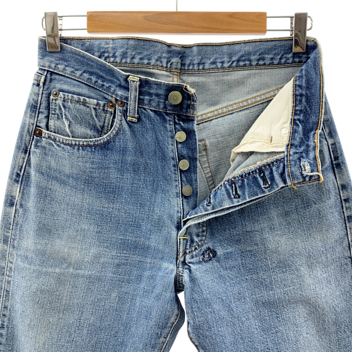 Levi's / リーバイス 501 66前期 ボタン裏6 スレキスタンプ スモールe デニムパンツ