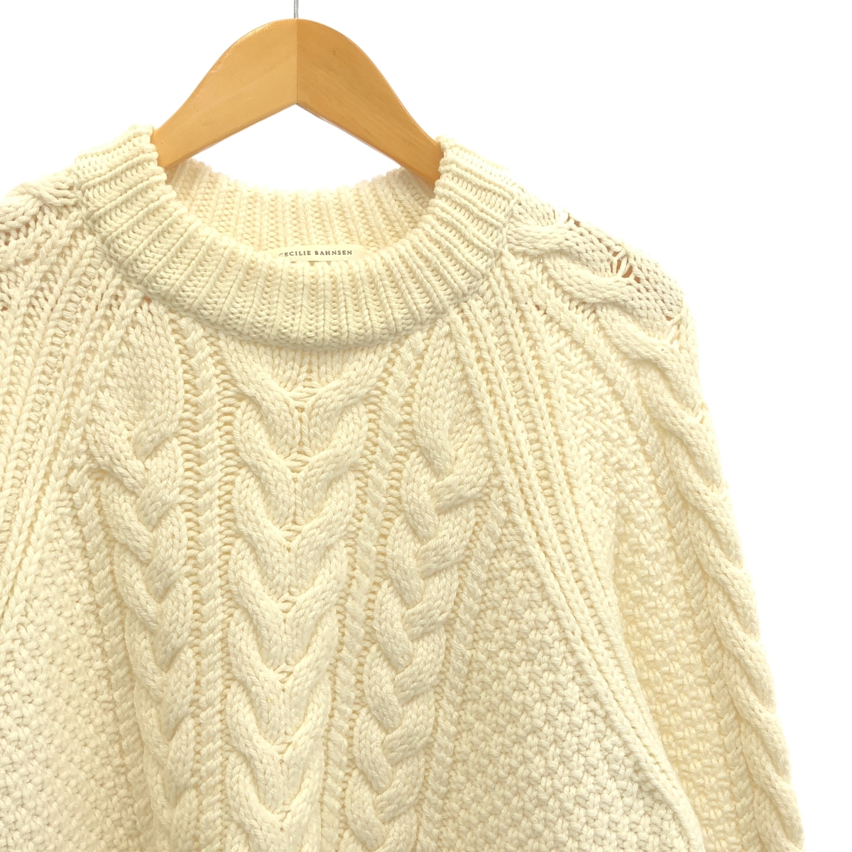 Cecilie Bahnsen / セシリーバンセン IVY JUMPER ウール ケーブルニット