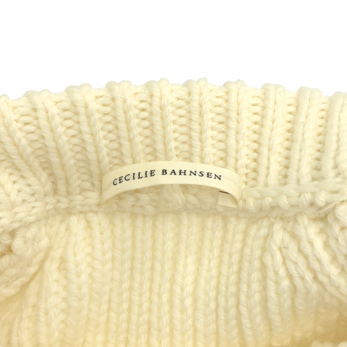 Cecilie Bahnsen / セシリーバンセン IVY JUMPER ウール ケーブルニット