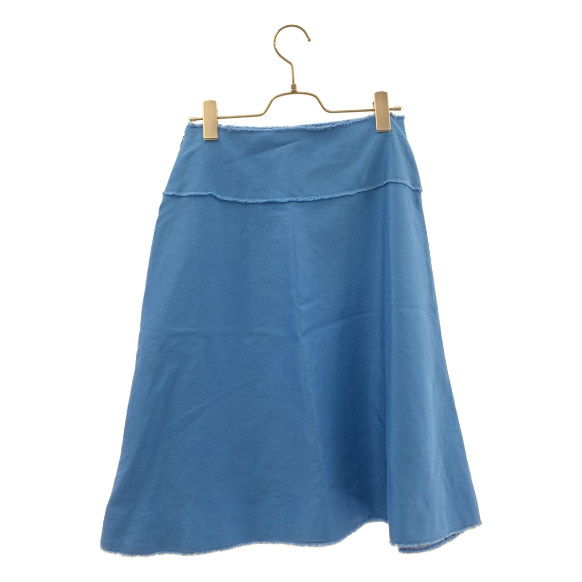 Drawer / ドゥロワー カットオフ サイドジップ スカート