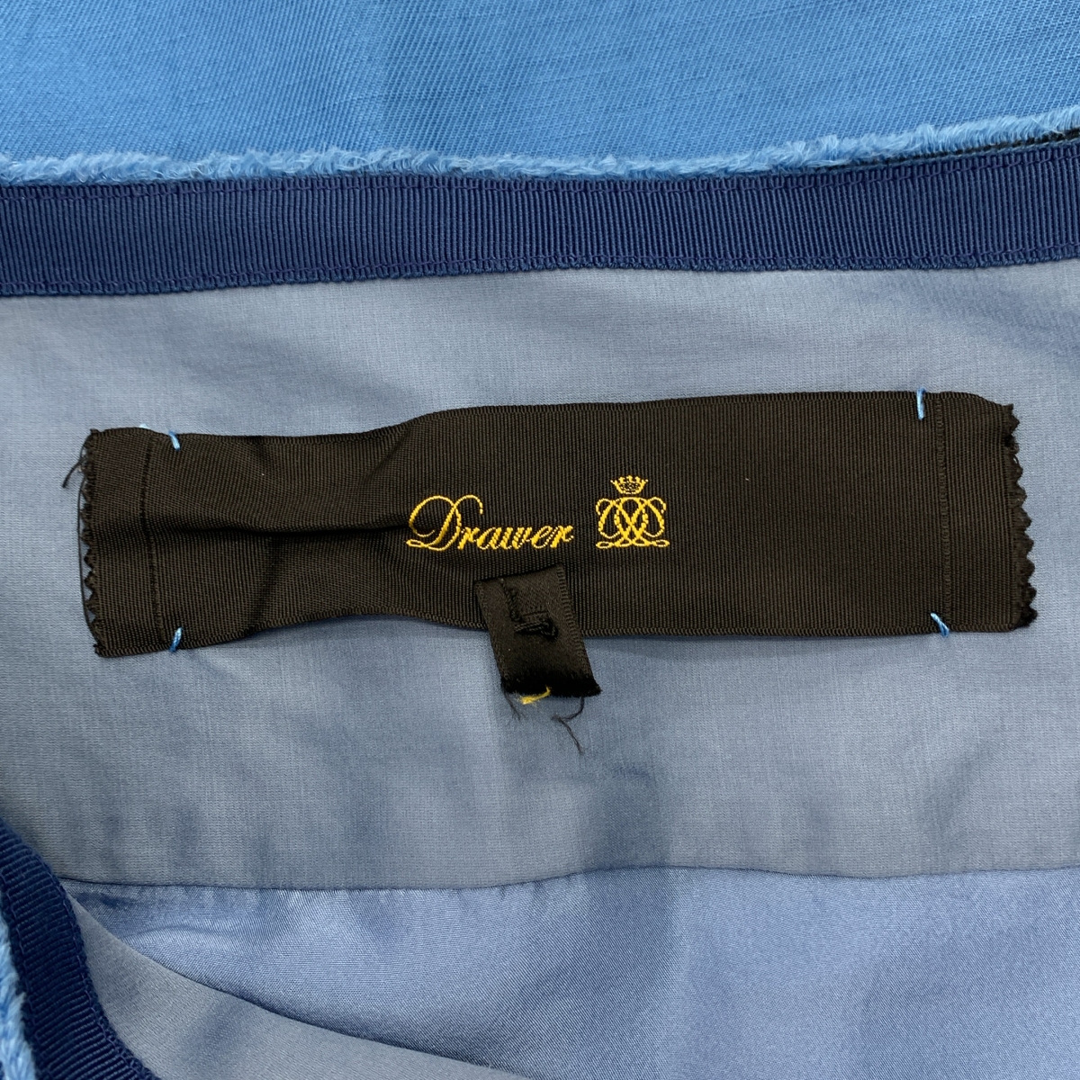 Drawer / ドゥロワー カットオフ サイドジップ スカート