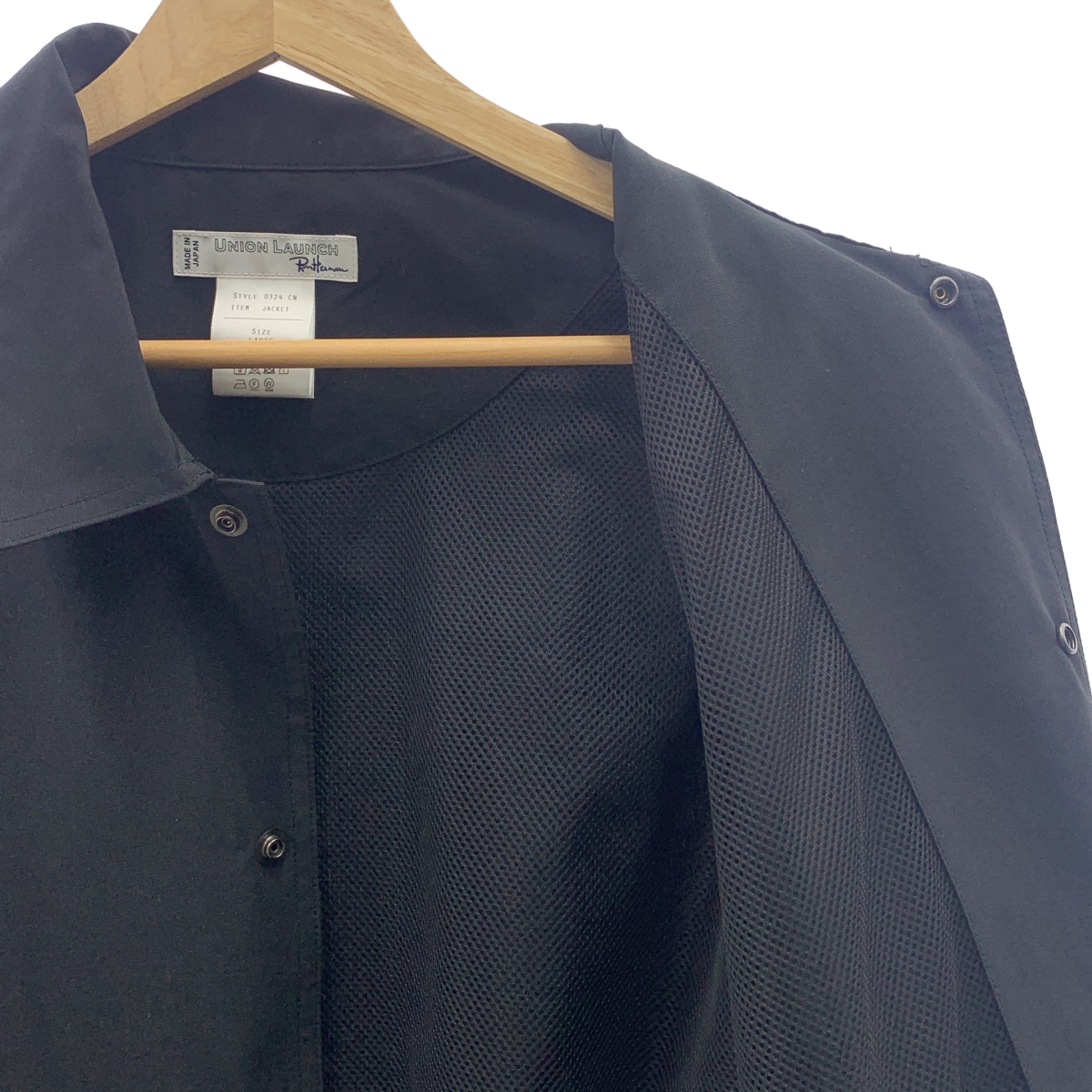 Ron Herman / ロンハーマン ×UNION LAUNCH ユニオンランチ / コットンナイロン コーチジャケット