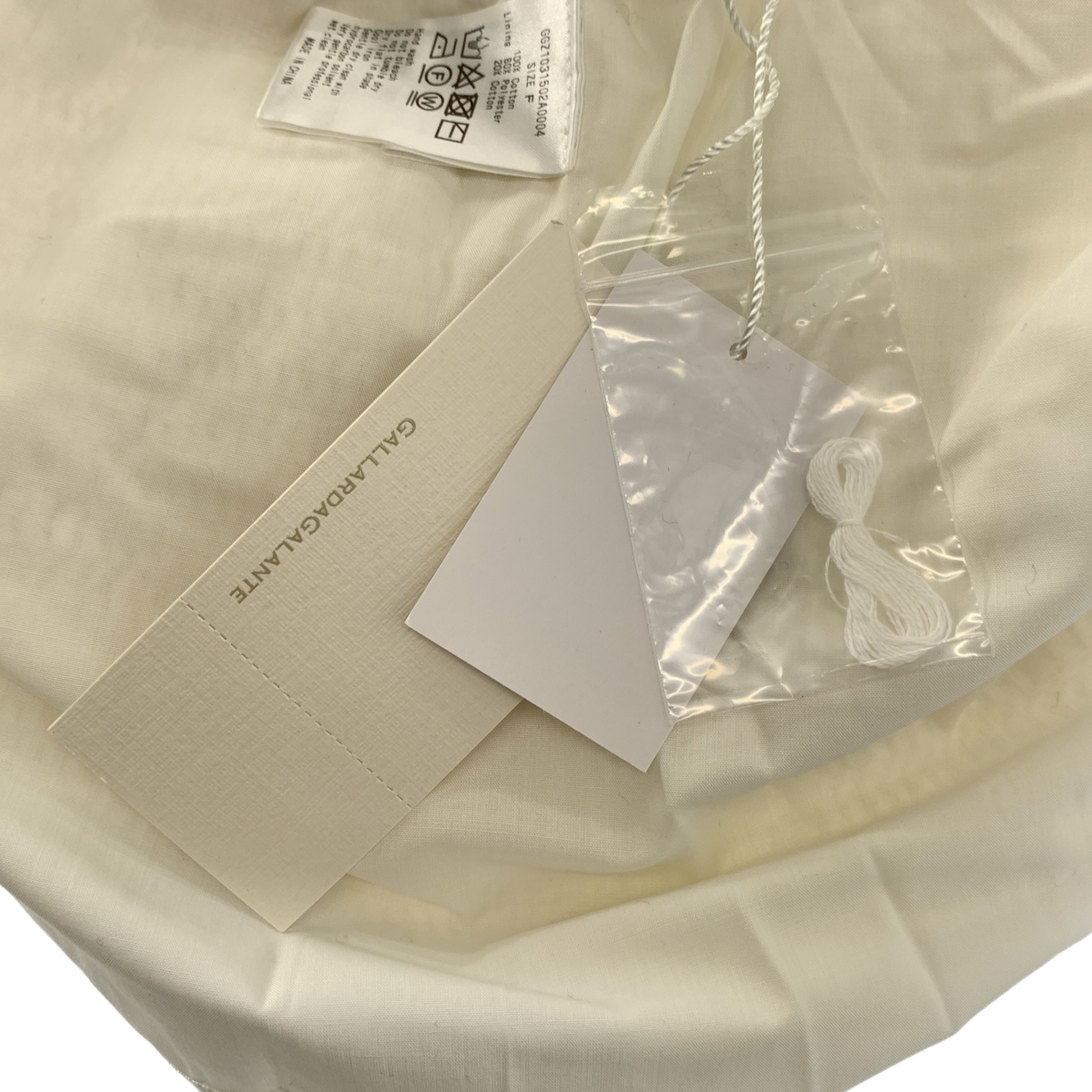 その他 コットン クロシェ編み ニット ウエストゴム イージーパンツ / 裏地付き