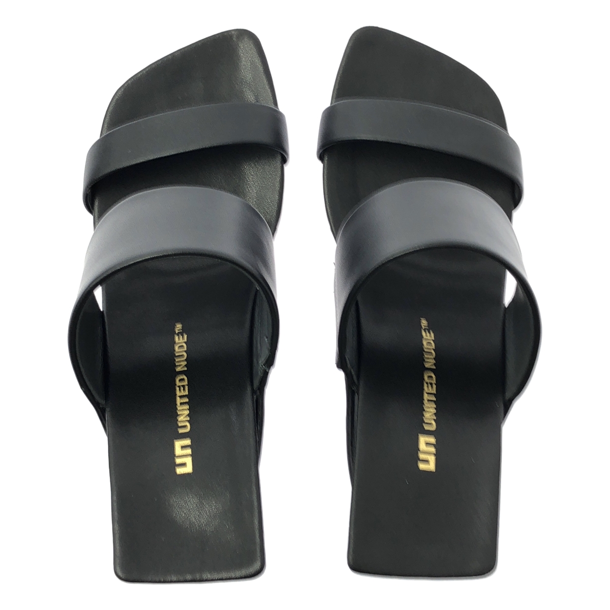 UNITED NUDE / ユナイテッドヌード LOOP HI ループハイ / レザー ヒール サンダル