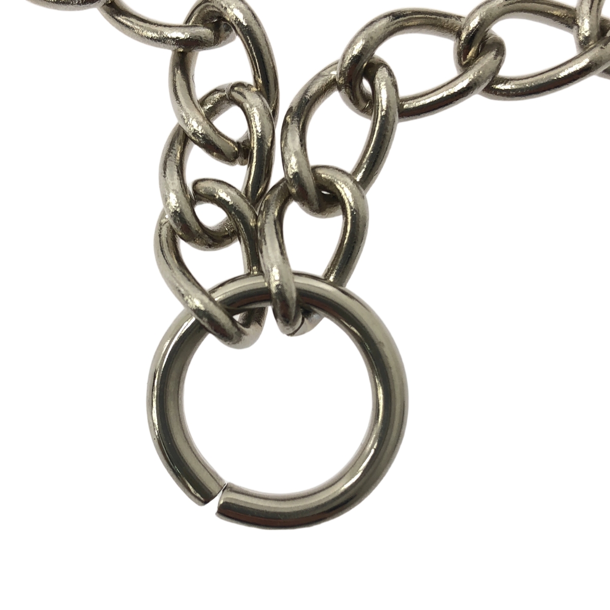 JUNYA WATANABE COMME des GARCONS / ジュンヤワタナベ レザーベルト チェーン チョーカー ネックレス