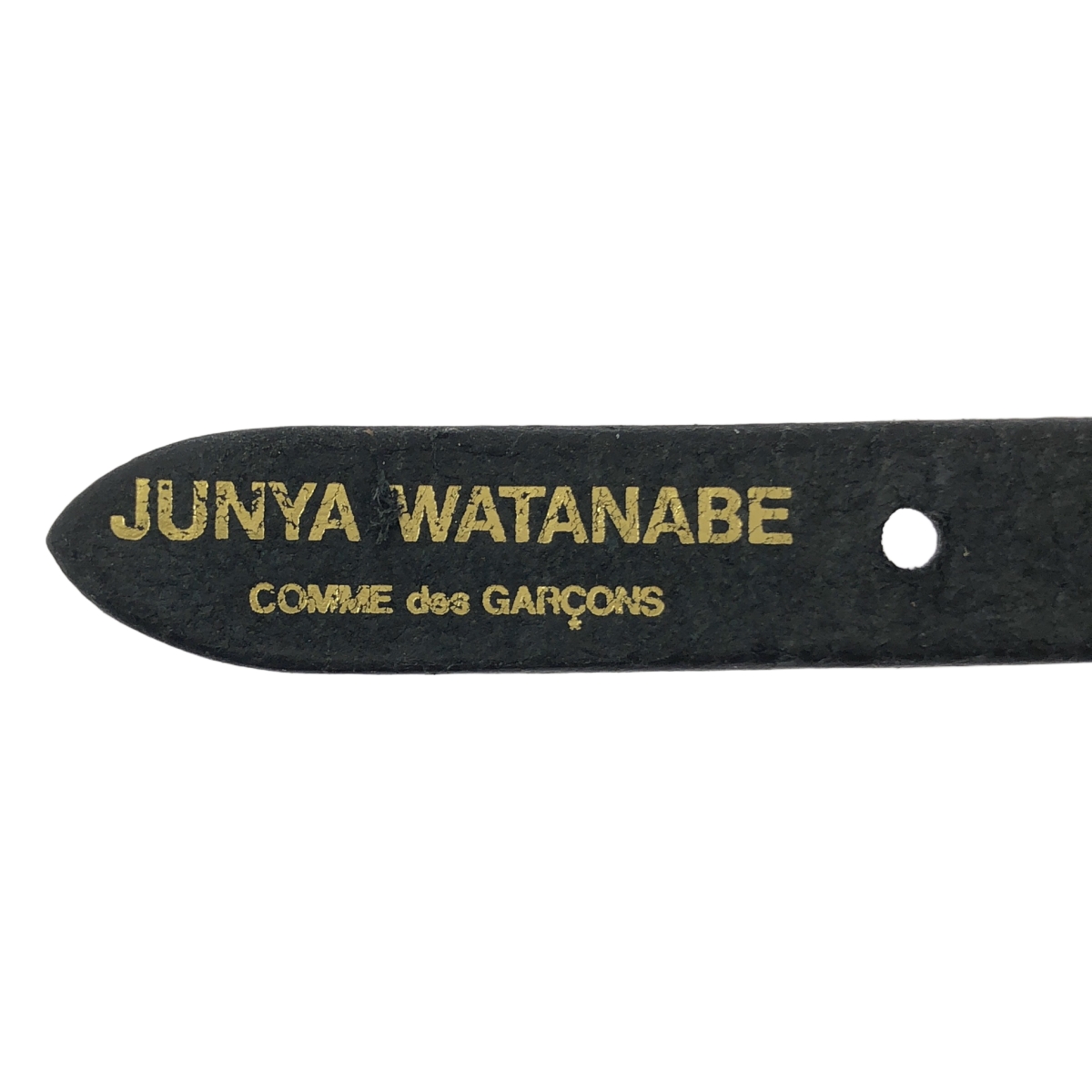 JUNYA WATANABE COMME des GARCONS / ジュンヤワタナベ レザーベルト チェーン チョーカー ネックレス
