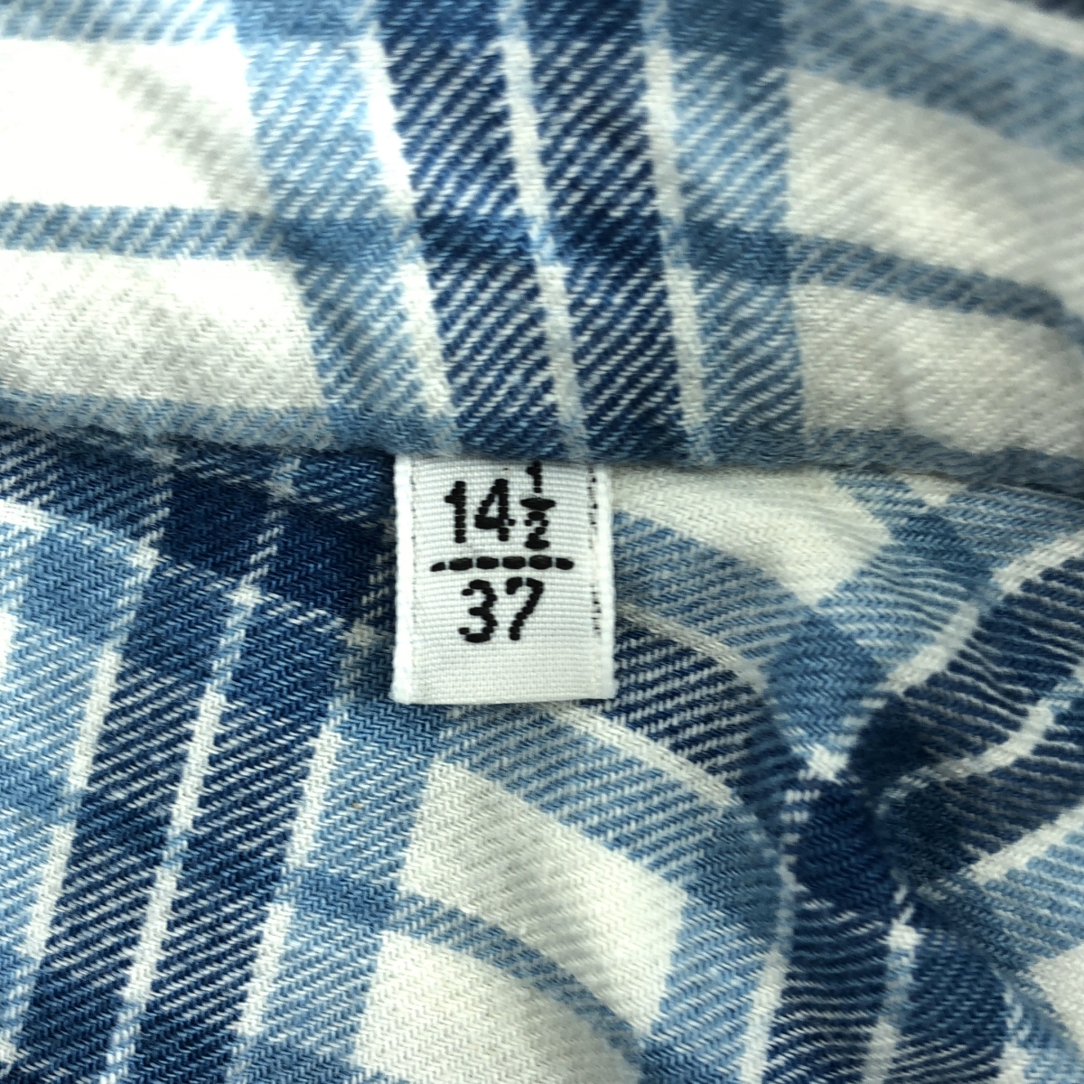 Salvatore Piccolo / サルバトーレピッコロ ホリゾンタルカラー コットン チェック シャツ