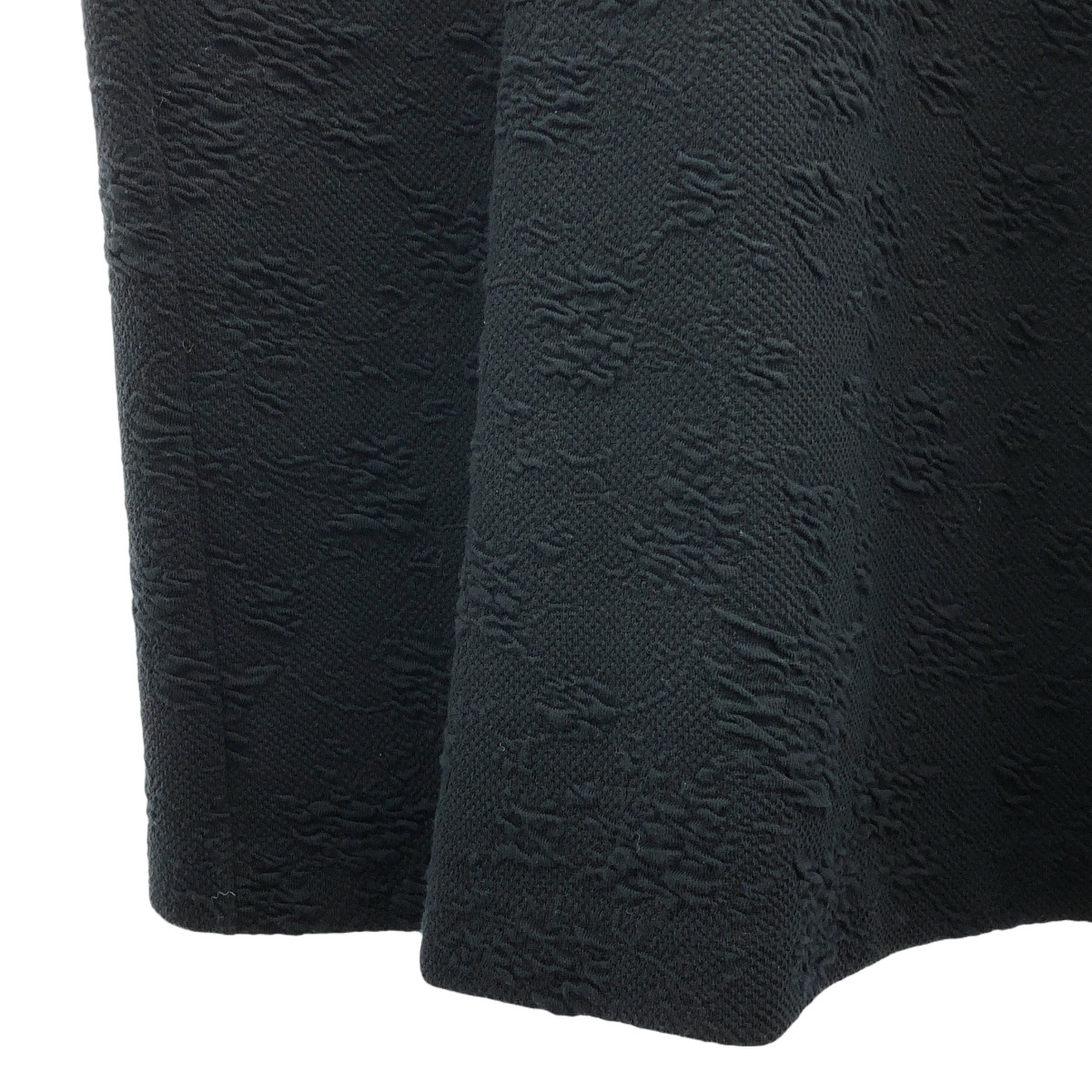 その他 ジャガード バックジップ ワンピース / ビジュー装飾 付け襟 着脱可