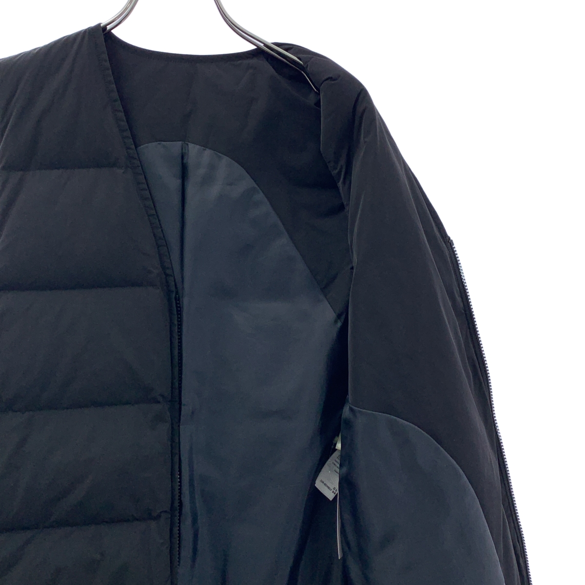 nagonstans / ナゴンスタンス 裏ボア付き ジップ ダウンベスト