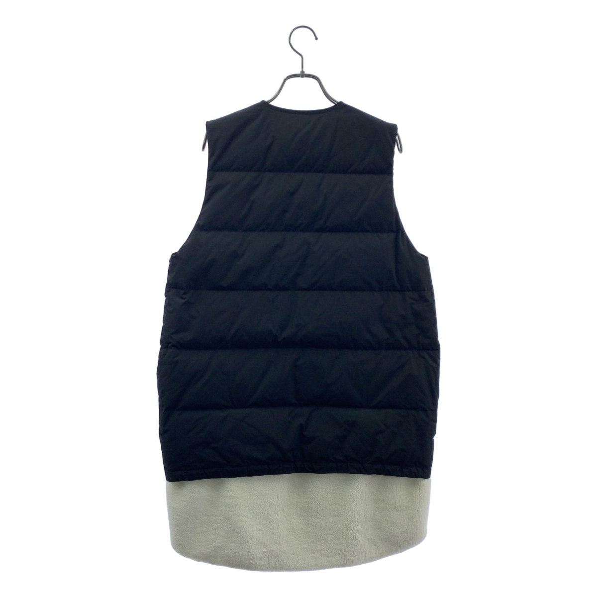 nagonstans / ナゴンスタンス 裏ボア付き ジップ ダウンベスト