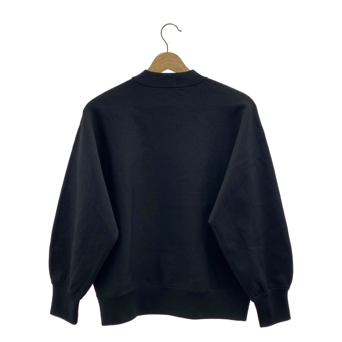 ebure / エブール ブライトダブルフェイス モックネックニット