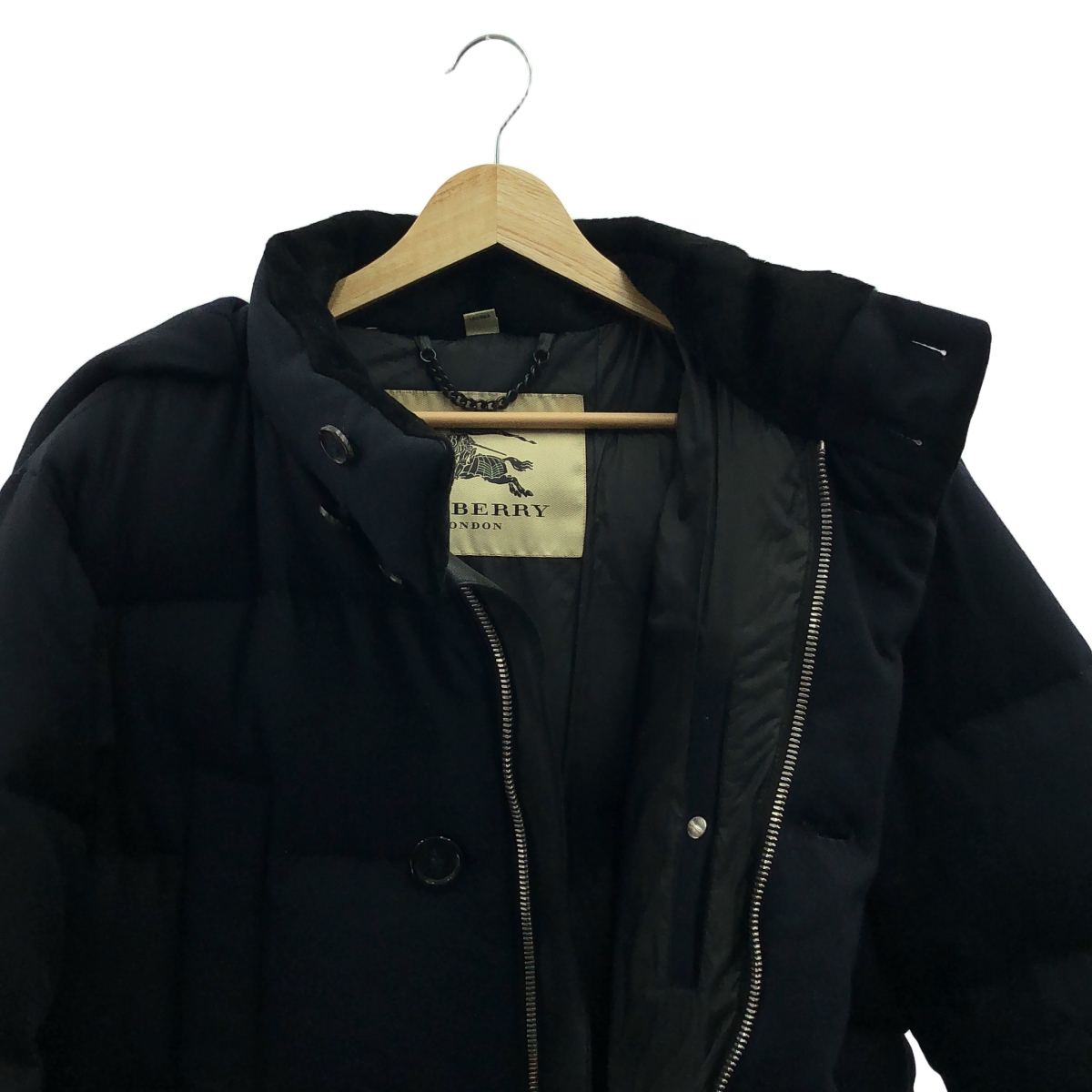 BURBERRY LONDON / バーバリーロンドン フード付 ダウン ジャケット