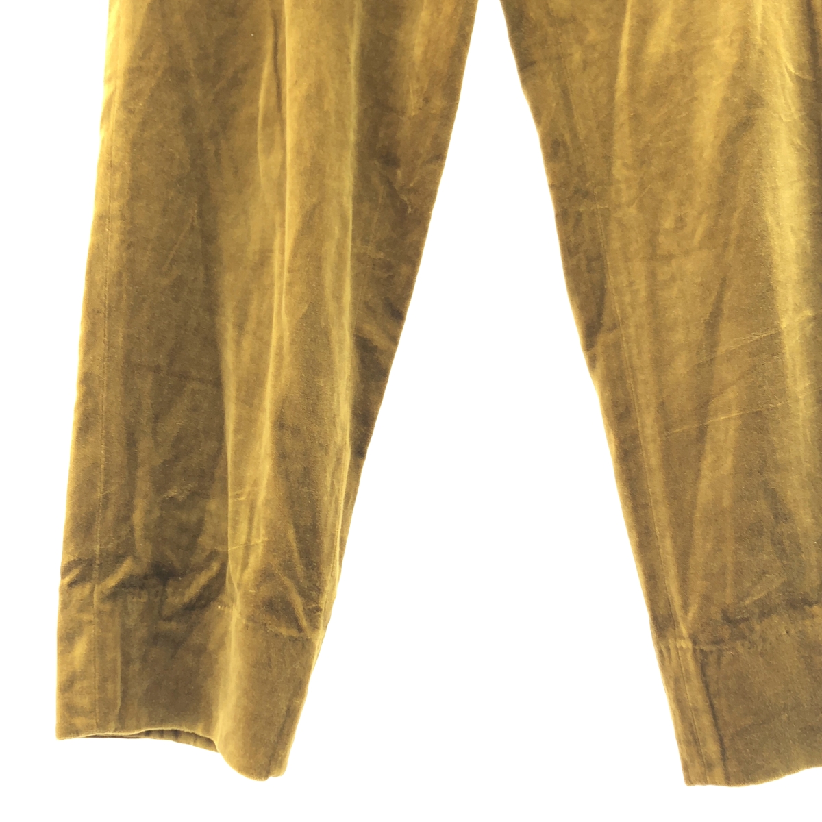 DRIES VAN NOTEN / ドリスヴァンノッテン ライカ期 / ベロア ワイド テーパード パンツ