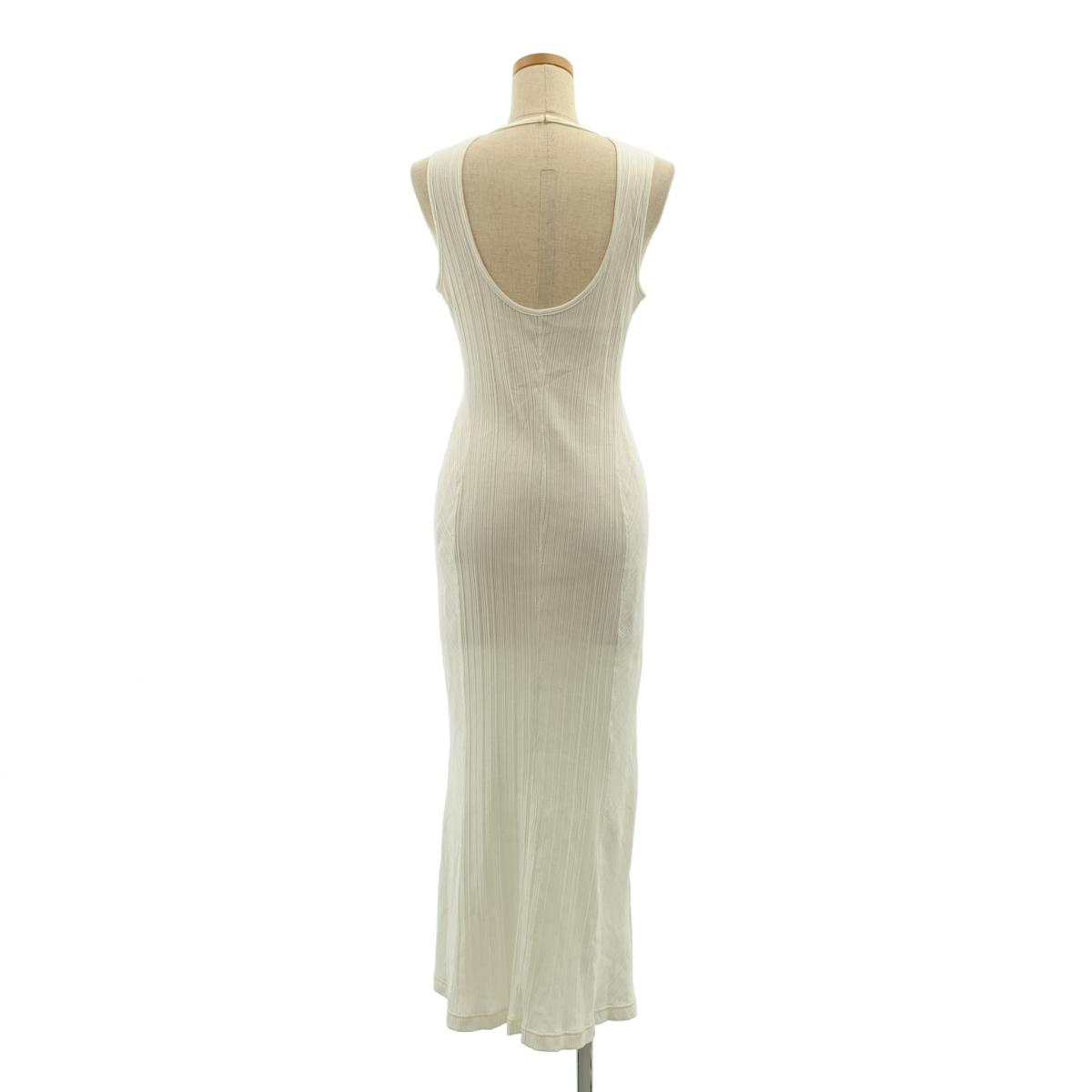 Mame Kurogouchi / マメクロゴウチ Random Ribbed Organic Cotton 2 way Dress リブ ワンピース
