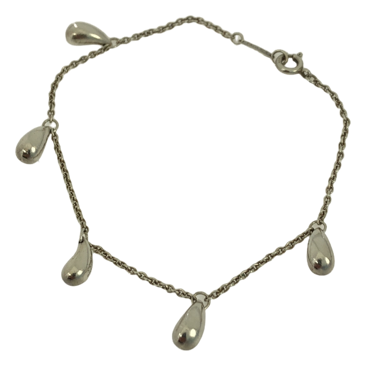 Tiffany & Co / ティファニー エルサ・ペレッティ シルバー925 ティアドロップ 5P ブレスレット