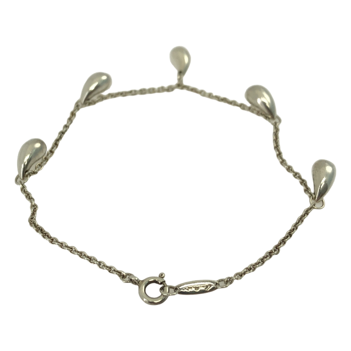 Tiffany & Co / ティファニー エルサ・ペレッティ シルバー925 ティアドロップ 5P ブレスレット