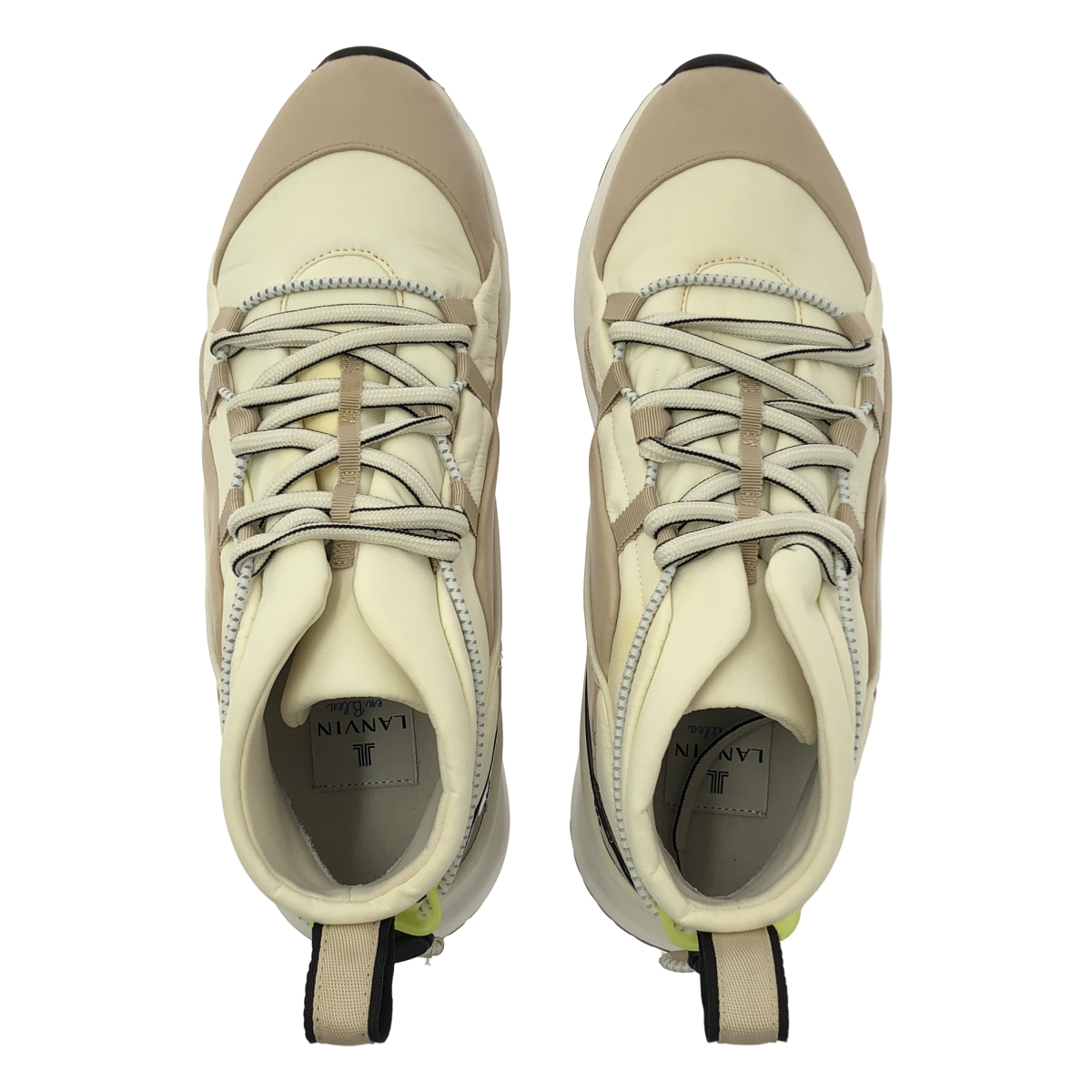 LANVIN / ランバン en Bleu / ロゴ レースアップ スニーカー