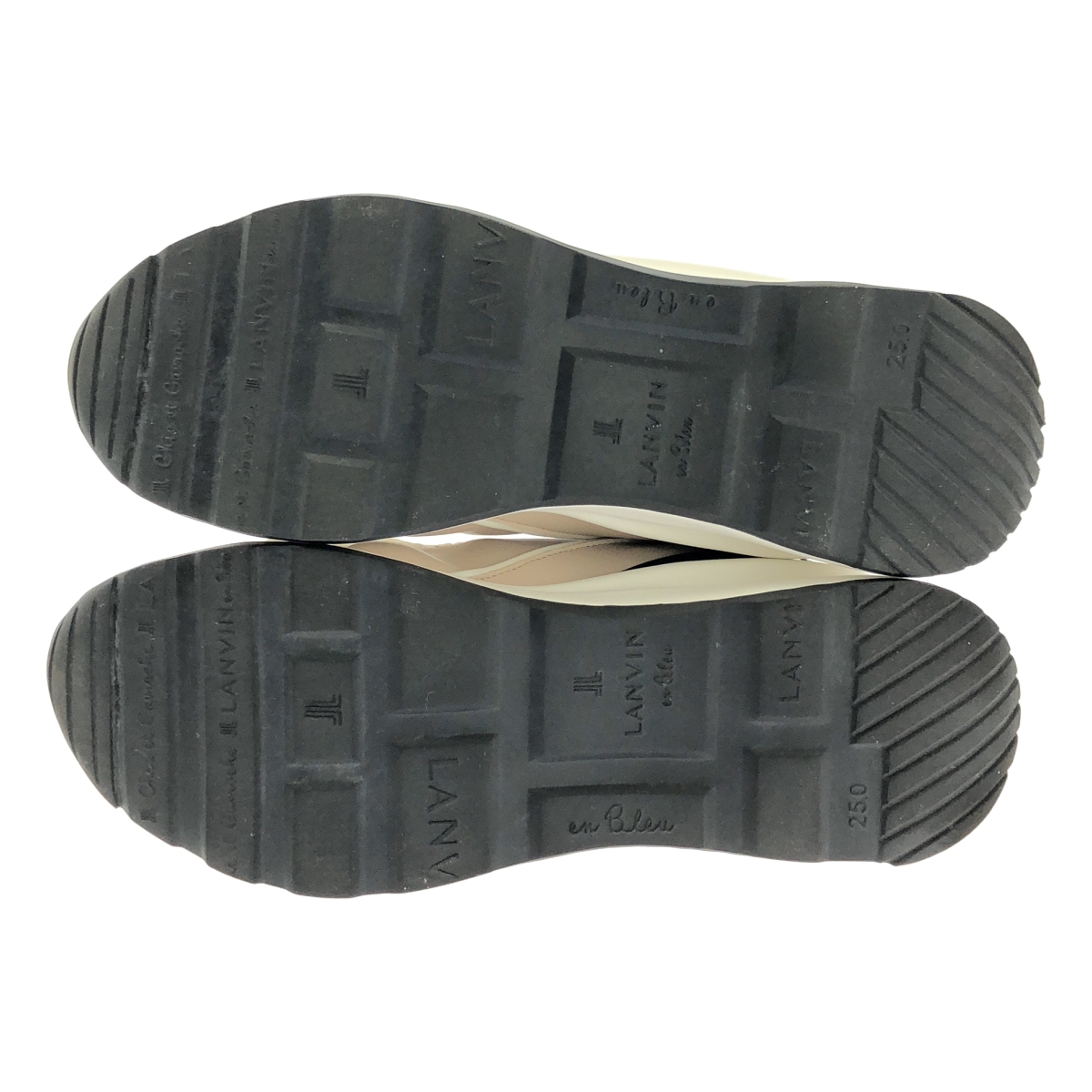 LANVIN / ランバン en Bleu / ロゴ レースアップ スニーカー