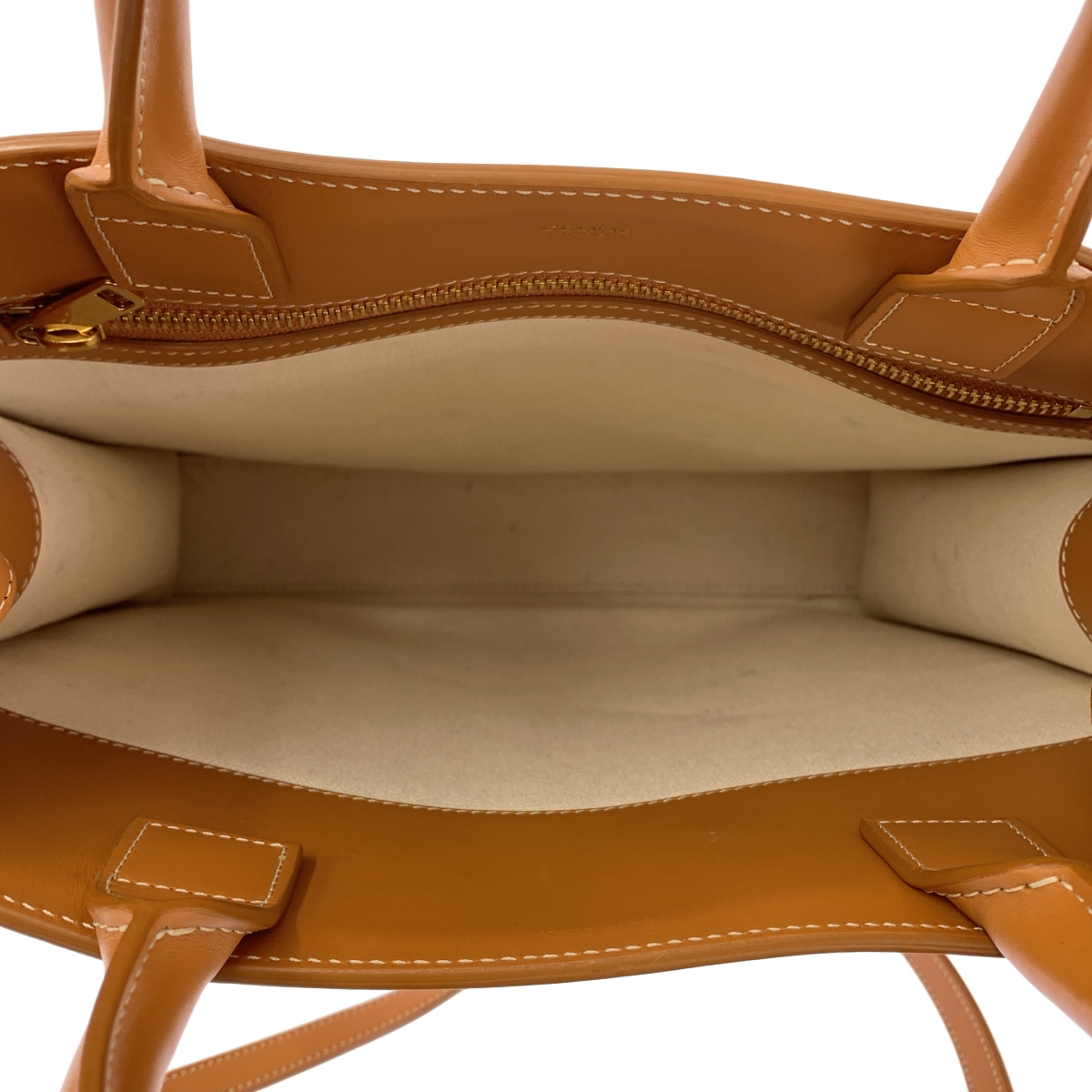 CELINE / セリーヌ スモール バーティカル カバ レザー キャンバス ショルダーバッグ/ 192082BNZ