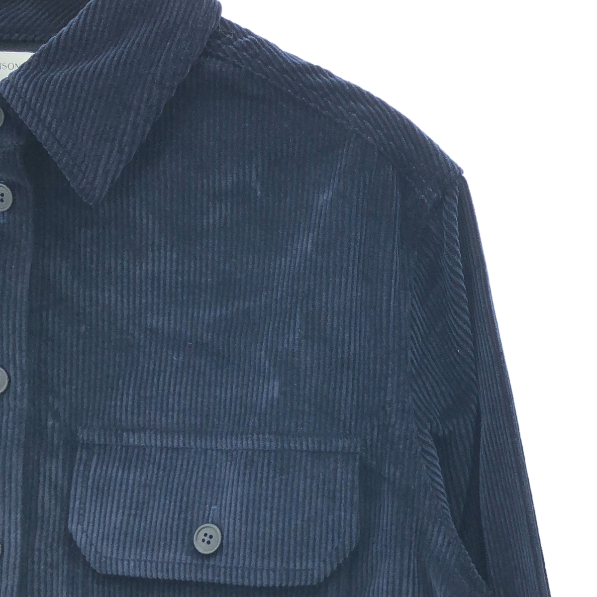 MAISON KITSUNE / メゾンキツネ DOUBLE POCKET MINI DRESS コーデュロイ シャツワンピース